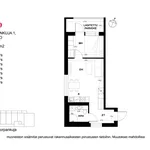 Rent 2 bedroom apartment of 38 m² in Espoo