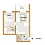 Rent 2 bedroom apartment of 41 m² in Vienna