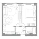 Miete 1 Schlafzimmer wohnung von 47 m² in Berlin