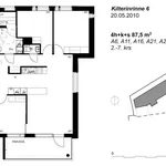 Rent 4 bedroom apartment of 87 m² in Myyrmäki,