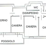 Affitto 3 camera appartamento di 110 m² in legnaro