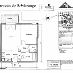 Appartement de 46 m² avec 2 chambre(s) en location à TOULOUSE