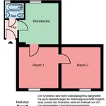 Rent 2 bedroom apartment of 46 m² in Iserlohn