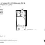 Rent 1 bedroom apartment of 28 m² in Kuopio