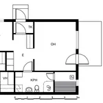 Rent 2 bedroom apartment of 58 m² in Helsinki