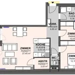 Dreizimmerwohnung mit Balkon in ruhiger Zentrumslage - 74 m²