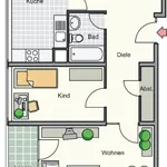 Miete 3 Schlafzimmer wohnung von 79 m² in Kreuztal