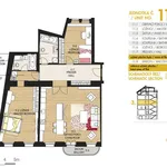 Pronajměte si 3 ložnic/e byt o rozloze 116 m² v Prague