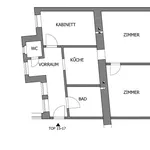 Miete 3 Schlafzimmer wohnung von 71 m² in Wien