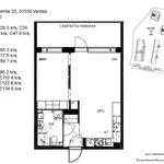 Rent 2 bedroom apartment of 41 m² in Vantaa