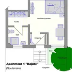 Rent 1 bedroom apartment of 23 m² in Bremen