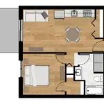 3 bedroom apartment of 581 sq. ft in Sherbrooke