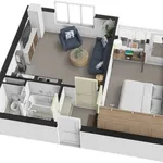 Pronájem bytu 2+kk 40m²