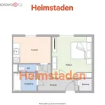 Rent 2 bedroom apartment of 39 m² in Ostrava