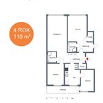 Rent 4 rooms apartment of 110 m² in Arboga - Vilsta