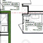 Au coeur de l'éco quartier à Marly : Spacieux appartement neuf de 2.5 pièces au 2ème étage avec 2 balcons