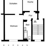 Miete 2 Schlafzimmer wohnung von 57 m² in Essen