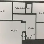 Appartement de 58 m² avec 3 chambre(s) en location à Le Raincy