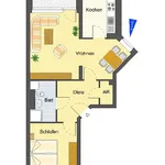 Miete 2 Schlafzimmer haus von 63 m² in Recklinghausen