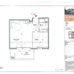 Appartement de 48 m² avec 2 chambre(s) en location à CRUSEILLES