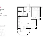 Rent 2 bedroom apartment of 42 m² in Vantaa