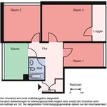 Miete 3 Schlafzimmer wohnung von 74 m² in Dortmund