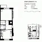 Rent 1 bedroom apartment of 40 m² in Hyvinkaa