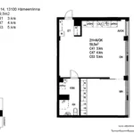 Rent 2 bedroom apartment of 59 m² in Hämeenlinna