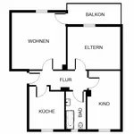 Rent 3 bedroom apartment of 66 m² in Gelsenkirchen