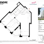 Appartement de 61 m² avec 3 chambre(s) en location à Paris