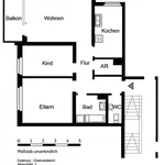 Miete 3 Schlafzimmer wohnung von 72 m² in Duisburg