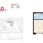 Vuokraa 1 makuuhuoneen asunto, 25 m² paikassa Oulu