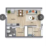 Rent 2 bedroom apartment of 38 m² in Tromsø