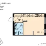 Rent 1 bedroom apartment of 30 m² in Helsinki