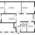 Miete 3 Schlafzimmer wohnung von 86 m² in Mönchengladbach