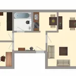 Miete 3 Schlafzimmer wohnung von 57 m² in Dessau-Roßlau