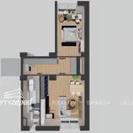 Pronajměte si 2 ložnic/e byt o rozloze 58 m² v Pilsen