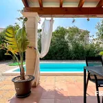 Spend the winter in a well-kept house with pool and fireplace in Sa Ràpita