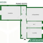 Rent 3 bedroom apartment of 70 m² in Milano