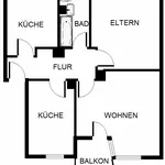 Miete 3 Schlafzimmer wohnung von 66 m² in Gelsenkirchen