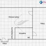 Pronajměte si 2 ložnic/e byt o rozloze 35 m² v Praha