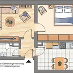 Miete 3 Schlafzimmer wohnung von 44 m² in Gelsenkirchen