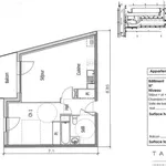 Appartement de 43 m² avec 2 chambre(s) en location à Douai