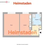 Rent 2 bedroom apartment of 39 m² in Ostrava