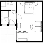 Miete 2 Schlafzimmer wohnung von 33 m² in Berlin