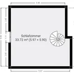 Coole 2 Zimmer plus geräumige Schlafgalerie für Singles und Paare