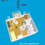 Miete 1 Schlafzimmer wohnung von 3069 m² in Gotha