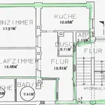 Große 2-Raum-Wohnung mit Fahrstuhl