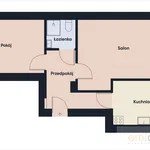 Rent 2 bedroom apartment of 51 m² in Warsaw