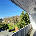 Dachgeschosswohnung mit Balkon und traumhaften Ausblick ins Grüne!